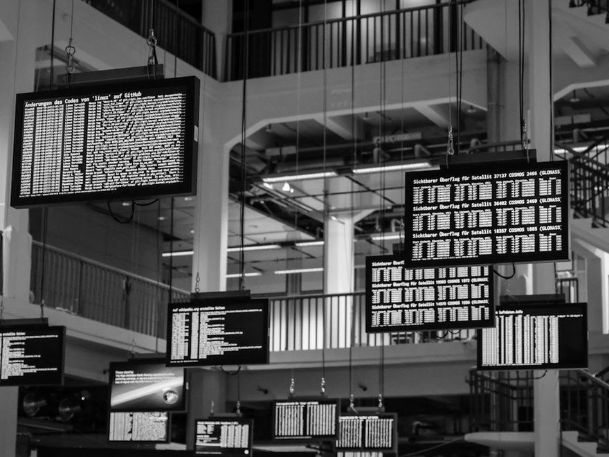 Operations wall of screens